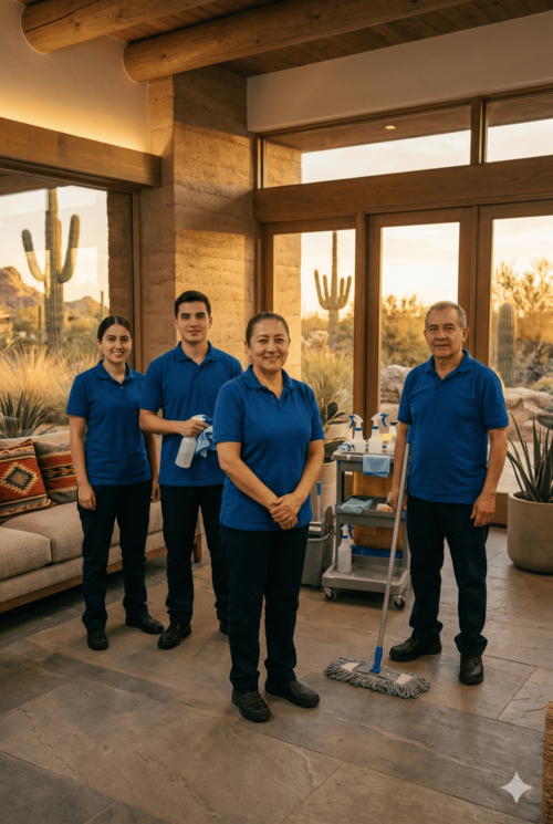 Trust Cleaning Arizona professional cleaner